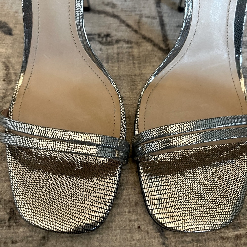 Schutz Altina Embossed Heels
